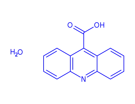 Molecular Structure of 332927-03-4 (9-ACRIDINECARBOXYLIC ACID HYDRATE)