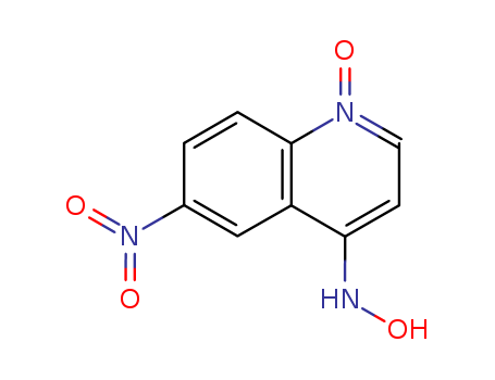 4-Quinolinamine,N-hydroxy-6-nitro-, 1-oxide