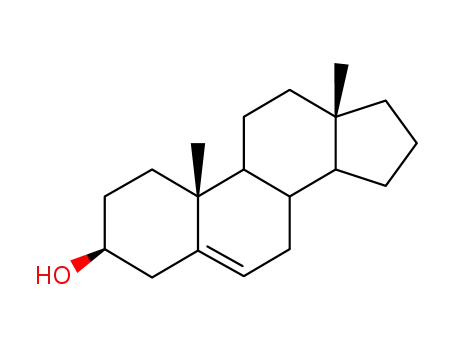Molecular Structure of 25706-90-5 (Androst-5-en-3-ol, (3b)-)