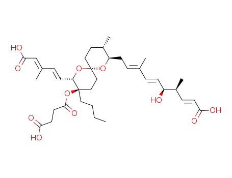 Molecular Structure of 134615-37-5 (REVEROMYCIN A)