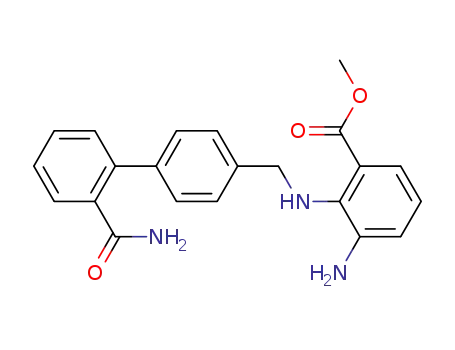 메틸 3-아미노-2-((2'-카르바모일비페닐-4-일)메틸아민노)벤조에이트