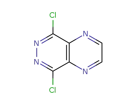 Molecular Structure of 13480-43-8 (5,8-dichloropyrazino[2,3-d]pyridazine)