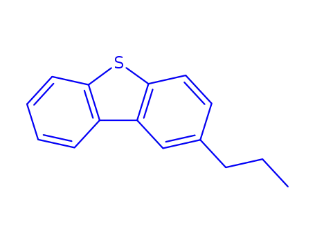 Molecular Structure of 147792-30-1 (2-PROPYLDIBENZOTHIOPHENE)