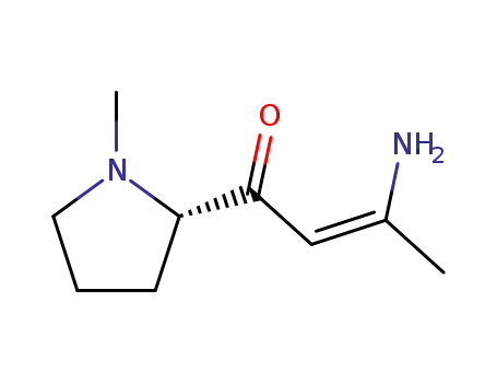 2-Buten-1-one,3-amino-1-(1-methyl-2-pyrrolidinyl)-,[S-(Z)]-(9CI)