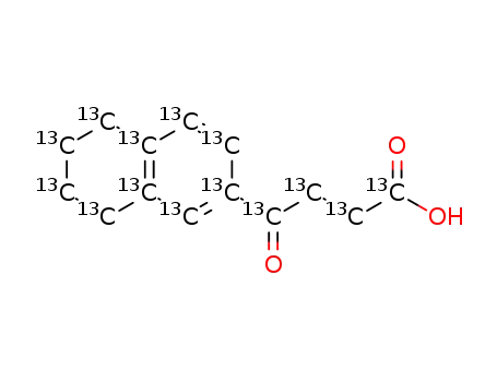 U-<sup>(13)</sup>C-4-oxo-4-(5,6,7,8-tetrahydronaphthalen-2-yl)butanoic acid