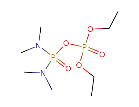 Molecular Structure of 1474-80-2 ((Phosphoric diethyl)N,N,N',N'-tetramethyldiamidophosphoric anhydride)