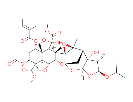 22-α-bromo-22,23-dihydro-23-β-isopropoxyazadirachtin