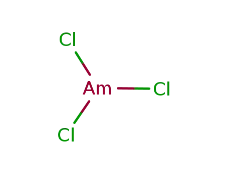 Molecular Structure of 13464-46-5 (AMERICIUMCHLORIDE)