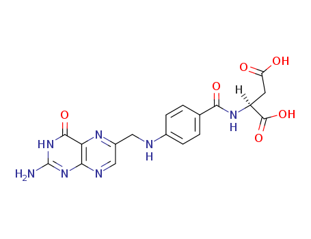 14798-76-6,N-[4-[[(2-Amino-1,4-dihydro-4-oxopteridin-6-yl)methyl]amino]benzoyl]-L-aspartic acid,Asparticacid, N-pteroyl- (6CI,7CI); Aspartic acid, N-pteroyl-, L- (8CI); An-Fol-A;An-Fol-R