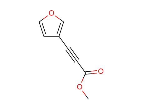Molecular Structure of 147676-00-4 (2-Propynoic acid, 3-(3-furanyl)-, methyl ester (9CI))