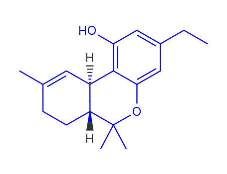 Molecular Structure of 134840-81-6 (ethyl-delta-9-tetrahydrocannabinol)