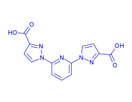 2,6-bis(3-carboxy-1-pyrazolyl)pyridine