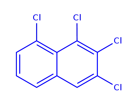 Molecular Structure of 149864-81-3 (1,2,3,8-TETRACHLORONAPHTHALENE)