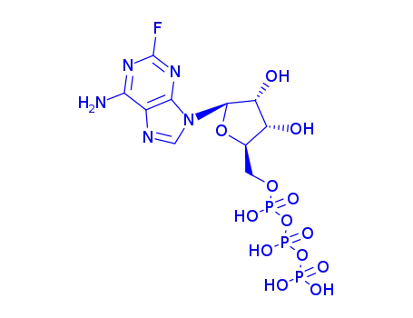 Molecular Structure of 1492-62-2 (2-fluoro-ATP)