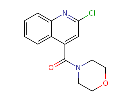 Methanone,(2-chloro-4-quinolinyl)-4-morpholinyl-