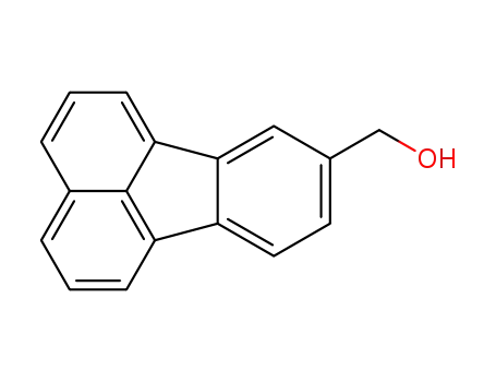 Molecular Structure of 135295-00-0 (fluoranthen-8-ylmethanol)