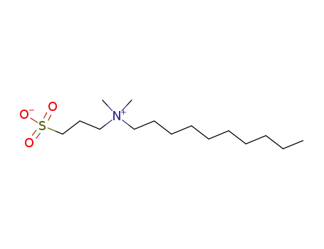 Molecular Structure of 15163-36-7 (3-(Decyldimethylazaniumyl)propane-1-sulfonate)
