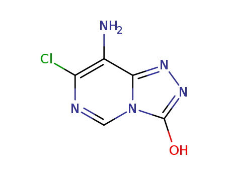 15206-33-4,8-amino-7-chloro[1,2,4]triazolo[4,3-c]pyrimidin-3(2H)-one,s-Triazolo[4,3-c]pyrimidin-3(2H)-one,8-amino-7-chloro- (8CI); s-Triazolo[4,3-c]pyrimidin-3-ol, 8-amino-7-chloro-(7CI); NSC 68762