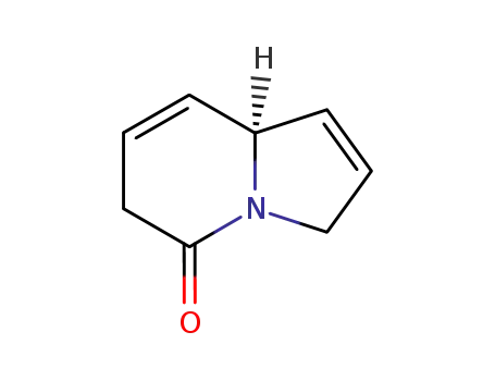 Molecular Structure of 151983-40-3 (5(3H)-Indolizinone,6,8a-dihydro-,(8aS)-(9CI))
