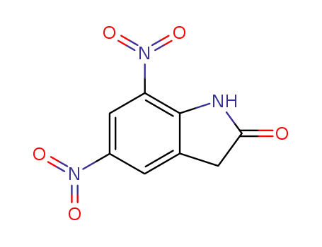 Molecular Structure of 30490-21-2 (5,7-DINITROOXINDOLE)