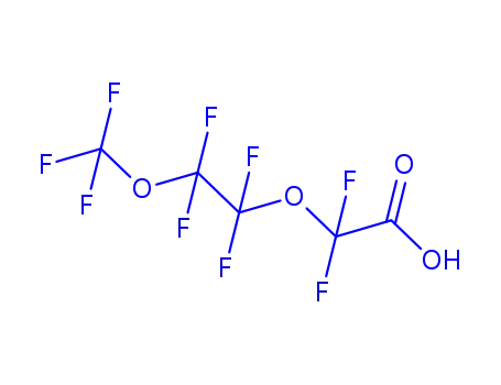 Molecular Structure of 151772-58-6 (NONAFLUORO-3,6-DIOXAHEPTANOIC ACID)