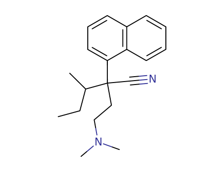 α-[2-(Dimethylamino)ethyl]-α-(1-methylpropyl)-1-naphthaleneacetonitrile