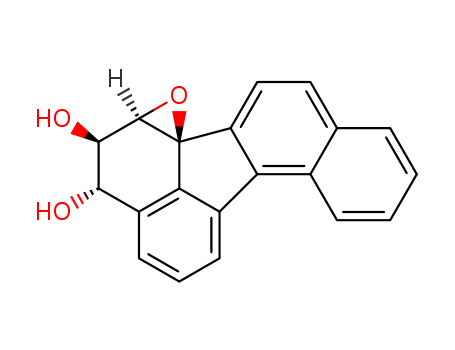 11H-Benzo[7,8]fluorantheno[1,10b-b]oxirene-11,12-diol,12,12a-dihydro-, [11S-(1aS*,11a,12b,12ab)]- (9CI)