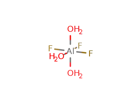 Molecular Structure of 15098-87-0 (ALUMINUM FLUORIDE TRIHYDRATE)