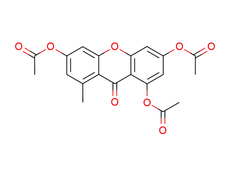 1,3,6-triacetoxy-8-methyl-xanthen-9-one