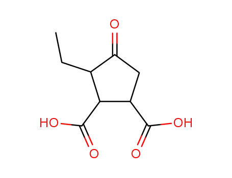 3-ethyl-4-oxocyclopentane-1,2-dicarboxylic acid