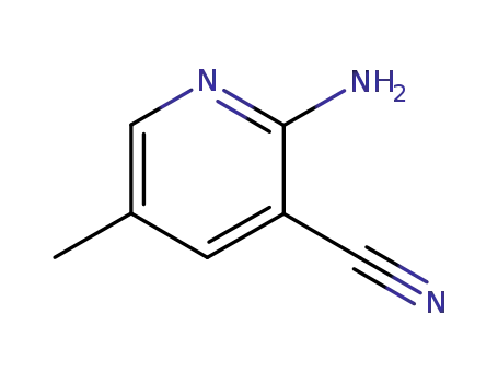 Molecular Structure of 38076-78-7 (2-AMINO-5-METHYLNICOTINONITRILE)