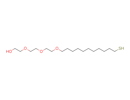 Molecular Structure of 130727-41-2 (1-(9-MERCAPTONONYL)-3,6,9-TRIOXAUNDECAN-11-OL)