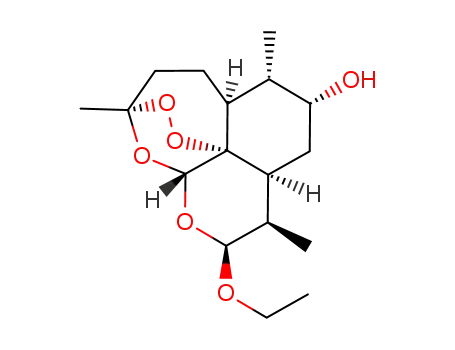 Molecular Structure of 130855-38-8 (10-ethoxy-3,6,9-trimethyldecahydro-3,12-epoxy[1,2]dioxepino[4,3-i]isochromen-7-ol)