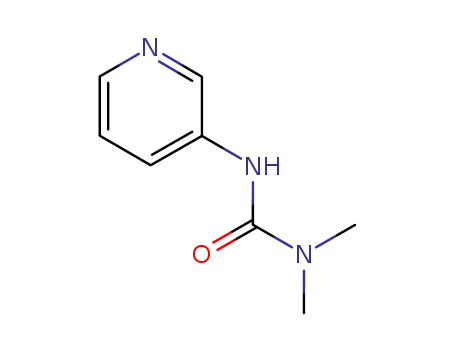 Molecular Structure of 13607-03-9 (1,1-dimethyl-3-pyridin-3-ylurea)