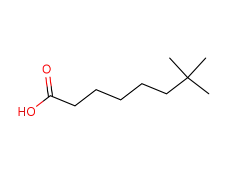 Molecular Structure of 130776-67-9 (2,2-DIMETHYLCAPRYLIC ACID)