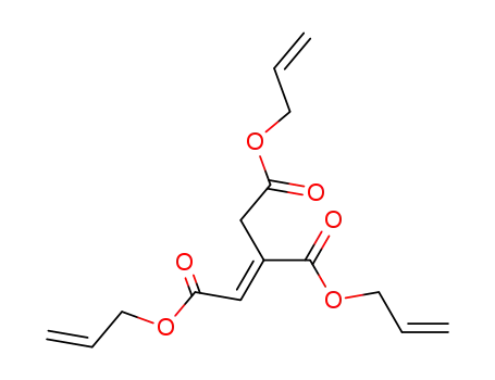 Molecular Structure of 13675-27-9 (TRIALLYL ACONITATE)