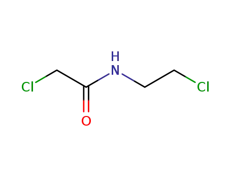 Molecular Structure of 13627-28-6 (2-chloro-N-(2-chloroethyl)acetamide)