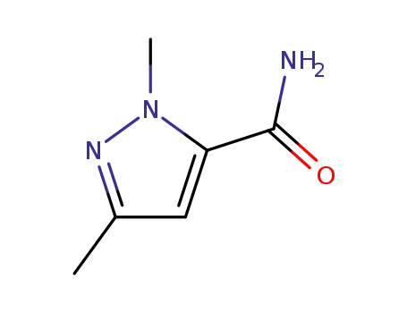 Molecular Structure of 136678-93-8 (1,3-DIMETHYL-1H-PYRAZOLE-5-CARBOXAMIDE)