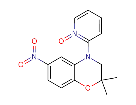 2-(3,4-Dihydro-2,2-dimethyl-6-nitro-2H-1,4-benzoxazin-4-yl)pyridine N-oxide