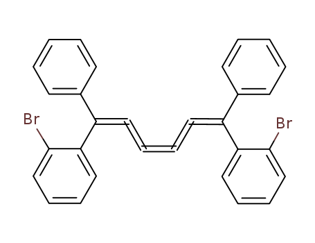 Hexapentaene,1,6-bis(o-bromophenyl)-1,6-diphenyl- (8CI)