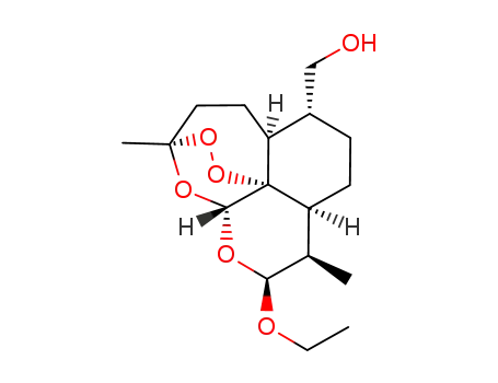 Molecular Structure of 130778-43-7 (14-hydroxyarteether)