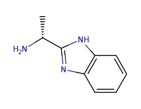 Molecular Structure of 163959-79-3 (1H-Benzimidazole-2-methanamine,alpha-methyl-,(R)-(9CI))