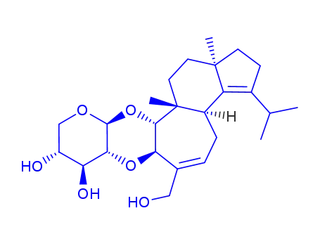 13-(Hydroxymethyl)-2,5-dimethyl-8-propan-2-yl-15,20,22-trioxapentacyclo[12.8.0.02,10.05,9.016,21]docosa-8,12-diene-17,18-diol