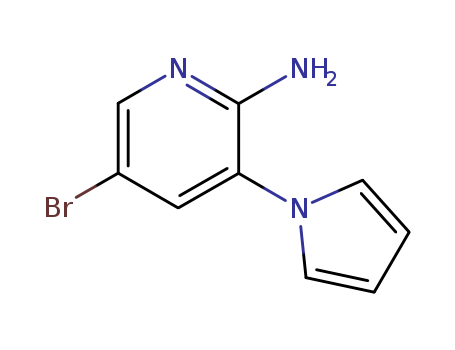 2-Pyridinamine,5-bromo-3-(1H-pyrrol-1-yl)-