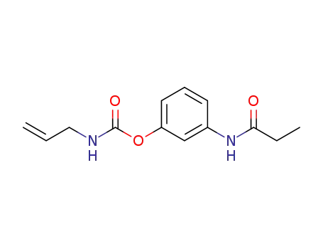 3-(propanoylamino)phenyl prop-2-en-1-ylcarbamate