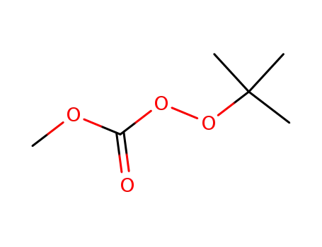 Molecular Structure of 2203-12-5 (Carbonoperoxoic  acid,  OO-(1,1-dimethylethyl)  O-methyl  ester  (9CI))