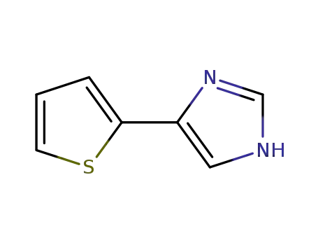 Molecular Structure of 120118-99-2 (4-(thiophen-2-yl)-1H-imidazole)