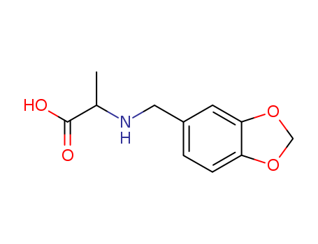 Alanine, N-piperonyl-(7CI,8CI)