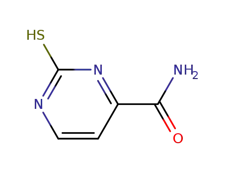 Molecular Structure of 155957-51-0 (4-Pyrimidinecarboxamide,1,2-dihydro-2-thioxo-(9CI))
