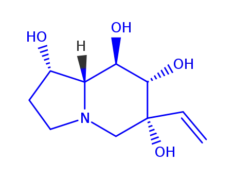 1,6,7,8-Indolizinetetrol, 6-ethenyloctahydro-, [1S-(1alpha,6alpha,7alpha,8ba,8aba)]- (9CI)